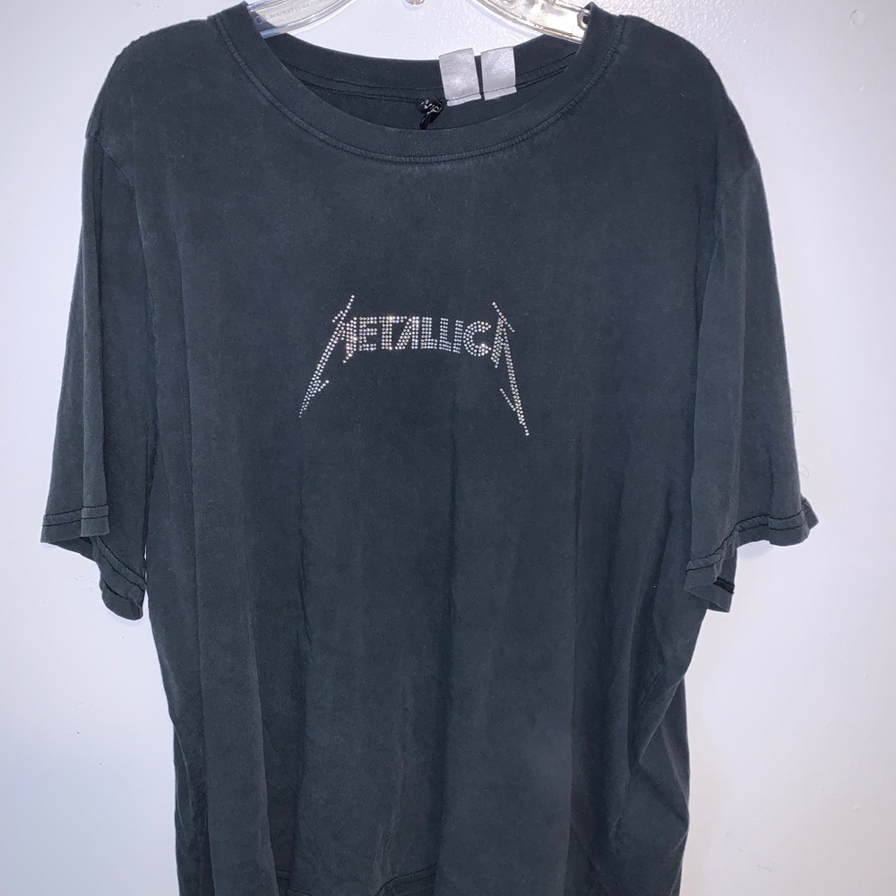 Oversized Metallica shirt from H&M